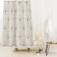 thumbnail image 1 of Society6 Colour Poems Gisela Geometric Line Pattern I Shower Curtain 71" x 74", 1 of 3