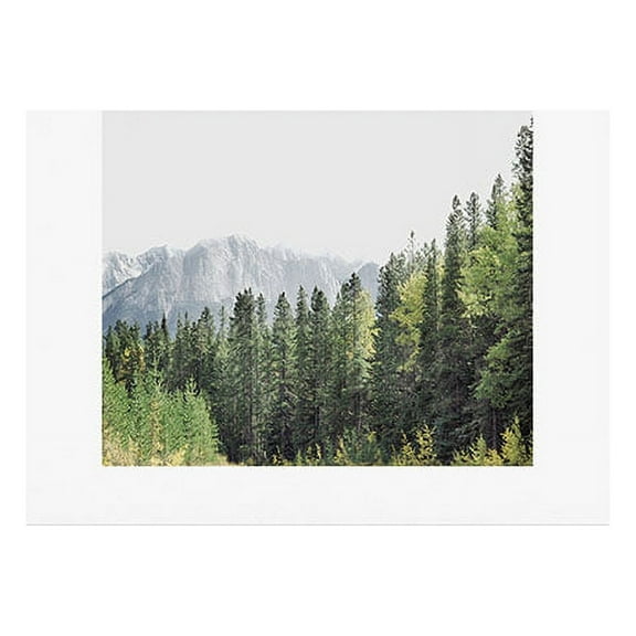 Society6 Eye Poetry Photography Treeline Nature And Landscape 8" x 10" Art Print and Hanger