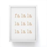 Society6 Fa La La by Orara Studio Framed Mini Art Print