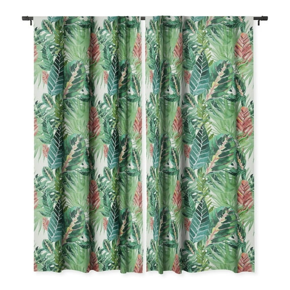Society6 Gale Switzer Havana Jungle Single Panel Room Darkening Window Curtain 50" x 64"