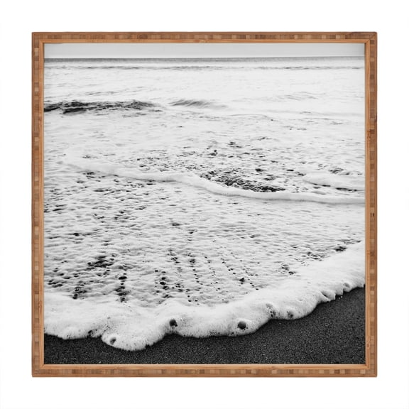 Society6 Gale Switzer Rushing In Large Square Bamboo Tray, 16" x 16"