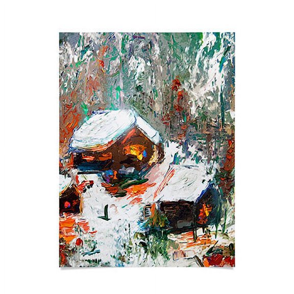Society6 Ginette Fine Art Snowed In Poster