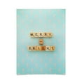 thumbnail image 1 of Society6 Happee Monkee Merry and Bright Candy Canes Poster, 1 of 3