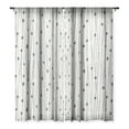 thumbnail image 1 of Society6 Heather Dutton Entangled Sandstone Single Panel Sheer Window Curtain 50" x 96", 1 of 1