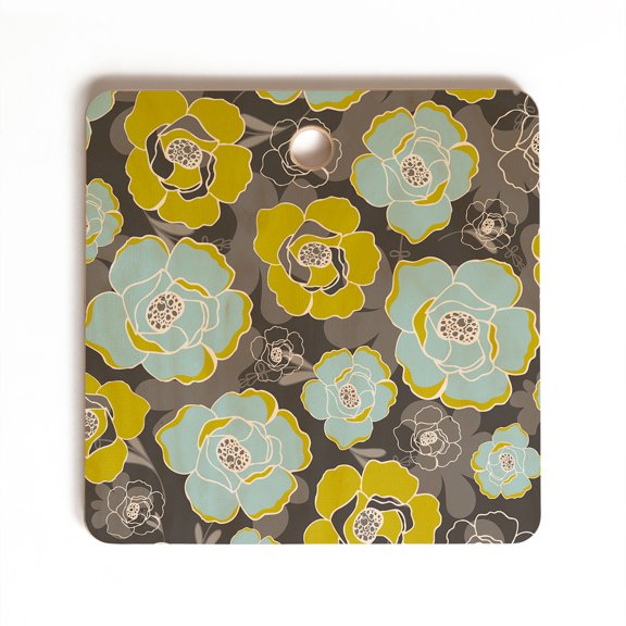 Society6 Heather Dutton Katrien Square Cutting Board