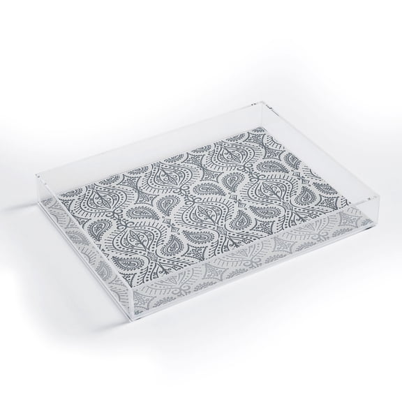 Society6 Heather Dutton Marrakech Washed Stone Small Acrylic Tray, 8" x 6 1/4"