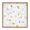 thumbnail image 1 of Society6 Hello Twiggs Tropical Terrazzo Large Square Bamboo Tray, 16" x 16", 1 of 1