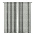 thumbnail image 1 of Society6 Holli Zollinger Aba Mudcloth Gris Single Panel Room Darkening Window Curtain 50" x 96", 1 of 1