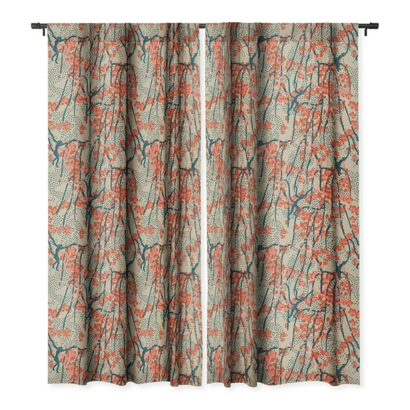Society6 Holli Zollinger Bengal Cora Monkey Single Panel Room Darkening Window Curtain 50" x 96"