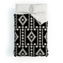 Society6 Holli Zollinger Geo Panel Duvet Cover Cotton Full