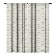 thumbnail image 1 of Society6 Holli Zollinger OCHRE LINE Single Panel Room Darkening Window Curtain 50" x 120", 1 of 1