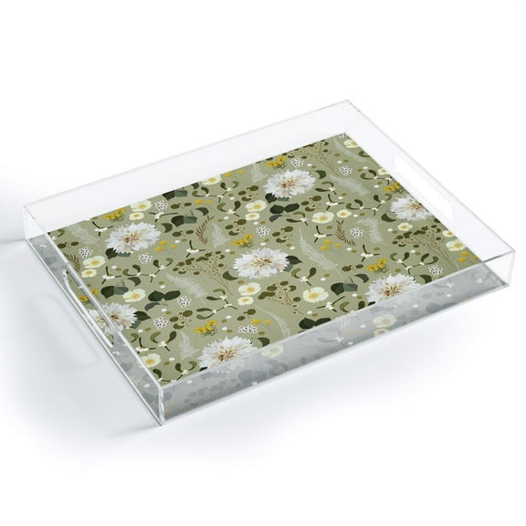 Society6 Iveta Abolina Ava Morning Medium Acrylic Tray, 15 1/2" x 12"