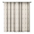 thumbnail image 1 of Society6 Iveta Abolina Peace Hands Tan Single Panel Sheer Window Curtain 50" x 84", 1 of 1