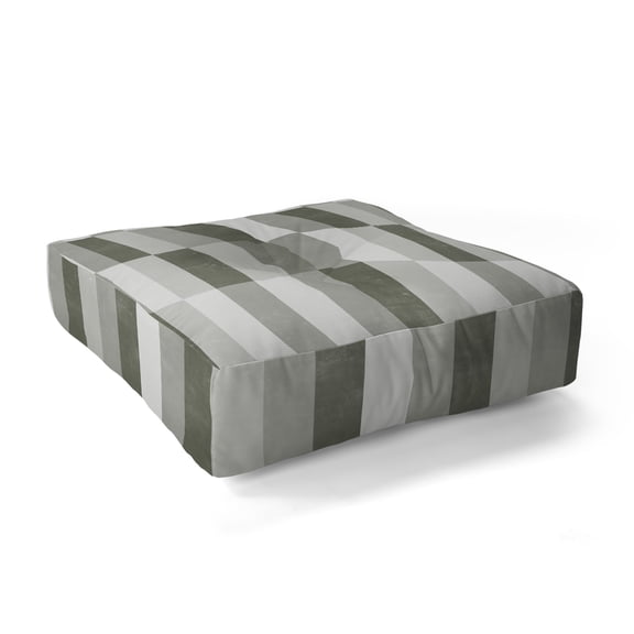 Society6 Little Arrow Design Co Cosmo Tile Olive Square Floor Pillow