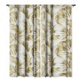 thumbnail image 1 of Society6 Marta Barragan Camarasa Golden Palms Single Panel Room Darkening Window Curtain 50" x 96", 1 of 1