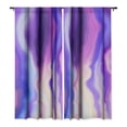 thumbnail image 1 of Society6 Marta Barragan Camarasa Lilac luminous strokes Single Panel Room Darkening Window Curtain 50" x 108", 1 of 1