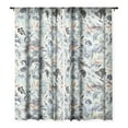 thumbnail image 1 of Society6 Marta Barragan Camarasa Modern blue jungle Single Panel Sheer Window Curtain 50" x 108", 1 of 1