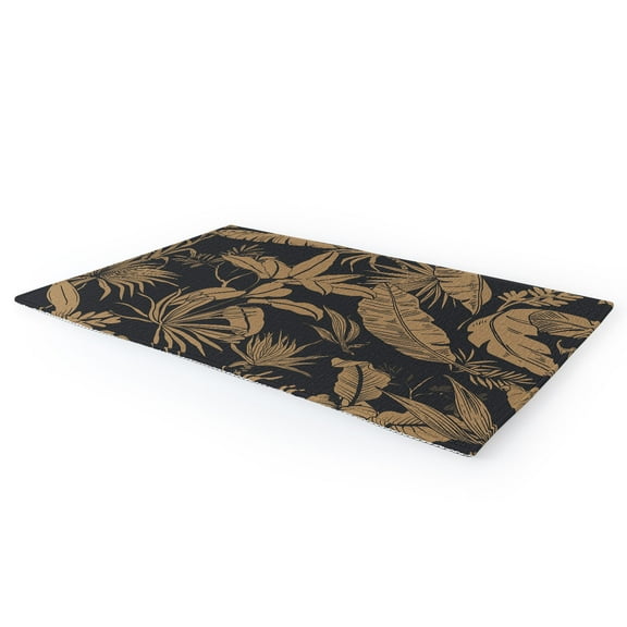 Society6 Marta Barragan Camarasa Tropical Night Heat 5' x 7' Rug