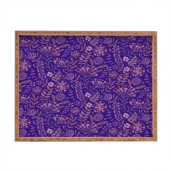 Society6 Millie by Pimlada Phuapradit Rectangular Bamboo Tray