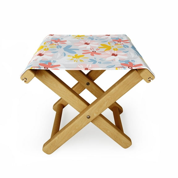 Society6 Mirimo Beautiful Garden Folding Stool
