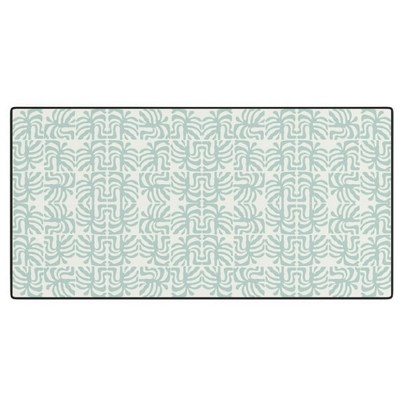 Society6 Mirimo Folie Sage Desk Mat 31" x 15"