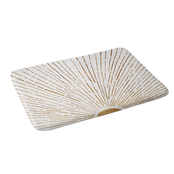 Society6 Modern Tropical Let The Sunshine In Bath Mat 34" x 21"