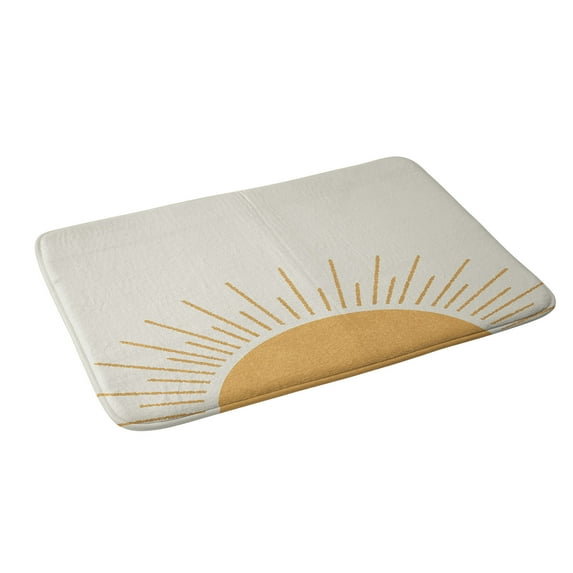 Society6 Moonlightprint Sunshine Everywhere Bath Mat 34" x 21"