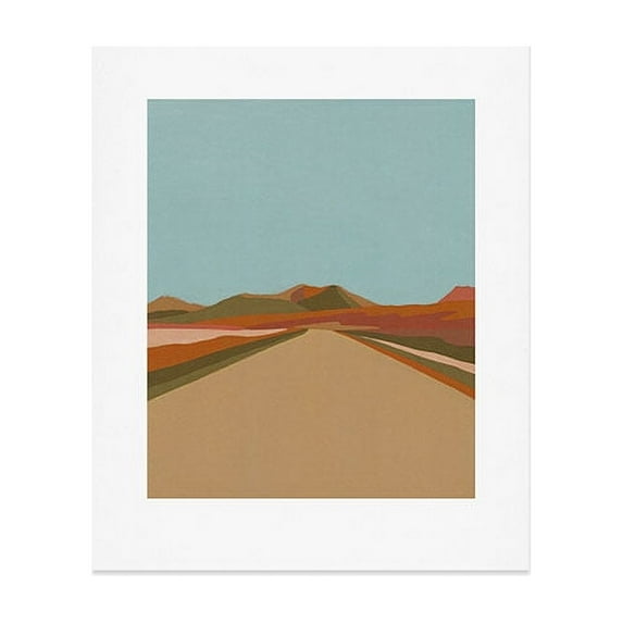 Society6 On The Road by Alisa Galitsyna Art Print and Hanger