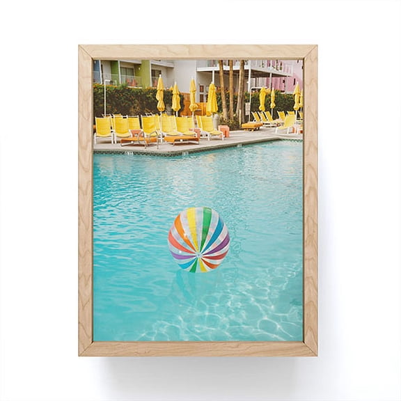 Society6 Palm Springs Pool Day by Bethany Young Photography Framed Mini Art Print