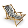 thumbnail image 1 of Society6 Pantone Purple Blue Mandala by Sheila Wenzel-Ganny Sling Chair, 1 of 3