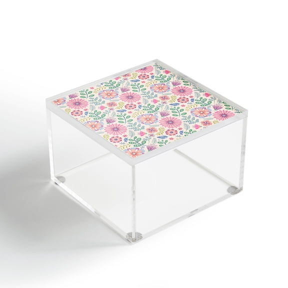 Society6 Pimlada Phuapradit Abby 4" x 4" Acrylic Box