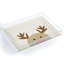 Society6 Reindeer by Allyson Johnson Acrylic Tray