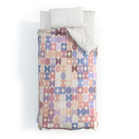 Society6 Retro Groovy Boho Pattern by Kaleiope Studio Comforter