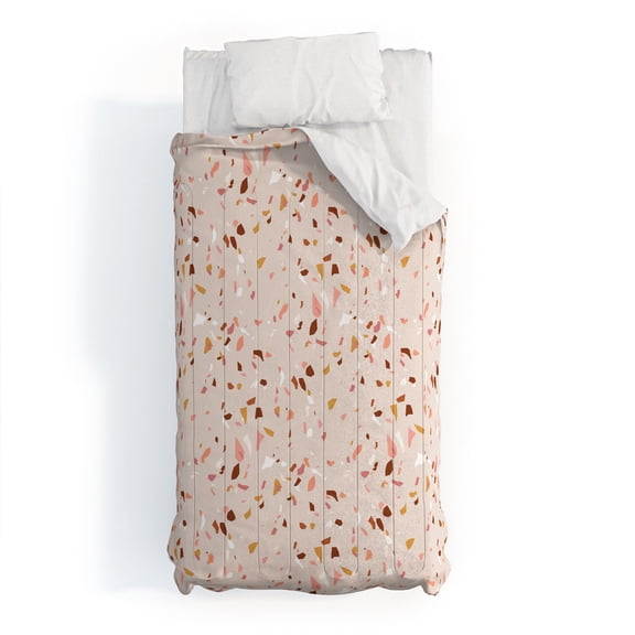 Society6 Royal Terrazzo I by mrkttnr Comforter