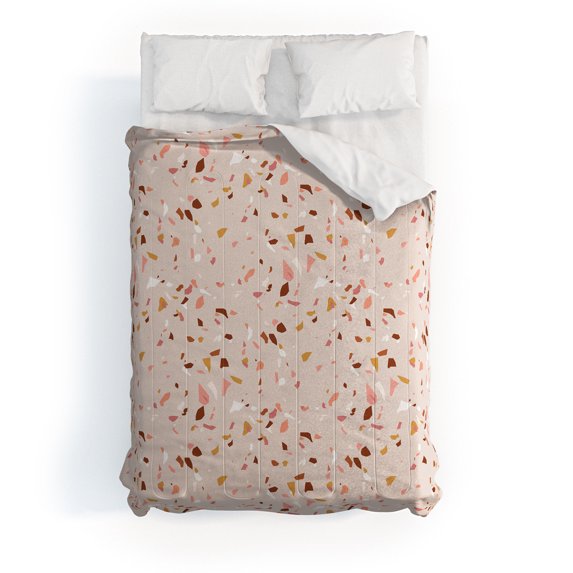 Society6 Royal Terrazzo I by mrkttnr Comforter