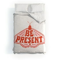 Society6 Sagepizza BE PRESENT Comforter Cotton Full