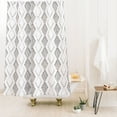 thumbnail image 1 of Society6 Schatzi Brown Andie Diamond Sand Shower Curtain 71" x 74", 1 of 3