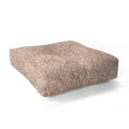 thumbnail image 1 of Society6 Schatzi Brown Tangier Warm Pink Square Floor Pillow, 1 of 2