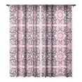thumbnail image 1 of Society6 Sewzinski Boho Florals Single Panel Sheer Window Curtain 50" x 64", 1 of 1