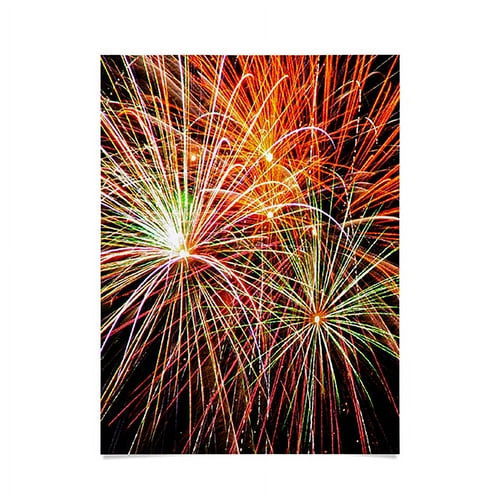 Society6 Shannon Clark Fireworks 18" x 24" Poster