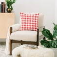 thumbnail image 1 of Society6 Social Proper Candy Houndstooth Outdoor Throw Pillow, 1 of 3