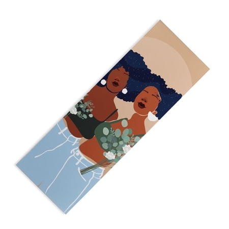Society6 Soul Sisters 24"x70" Yoga Mat Society6
