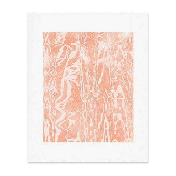 Society6 SunshineCanteen Electric Avenue Peach Art Print 8" x 10"