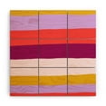 thumbnail image 1 of Society6 SunshineCanteen Sunset Stripes Wood Wall Mural 3' x 3', 1 of 1