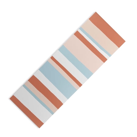 Society6 Sunshinecanteen Mesa Desert Pastel Stripes (6mm) 24" x 70" Yoga Mat