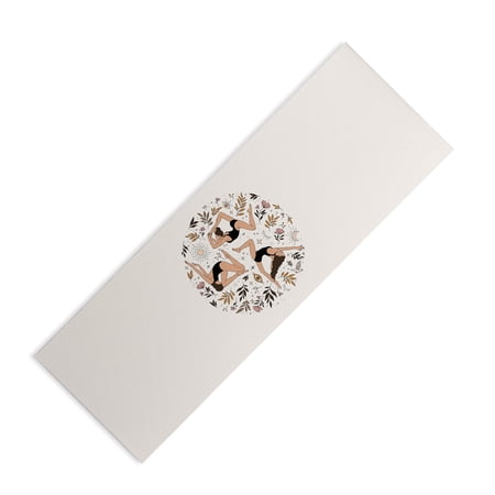 Society6 The Optimist THE DANCE OF THE SPIRIT (6mm) 24" x 70" Yoga Mat