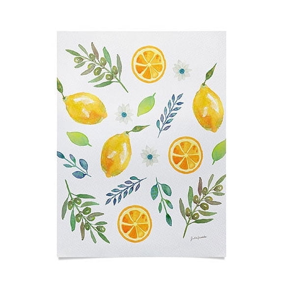 Society6 Tropical Wild Mango by Modern Art Print