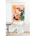 thumbnail image 1 of Society6 Tropical Yoga Illustration Tro by 83 Oranges Art Print and Hanger, 1 of 3