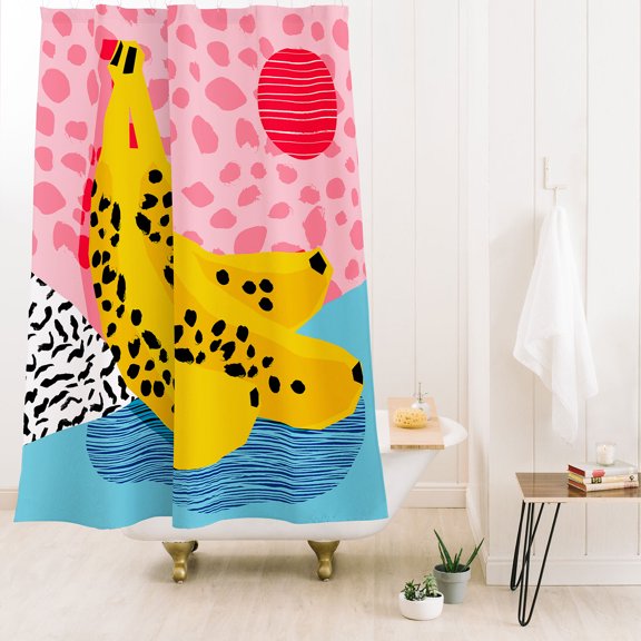 Society6 Wacka Designs What It Is Shower Curtain 71" x 74"