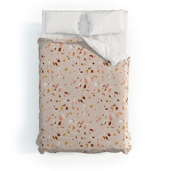 Society6 mrkttnr Royal Terrazzo I Duvet Cover Cotton Full